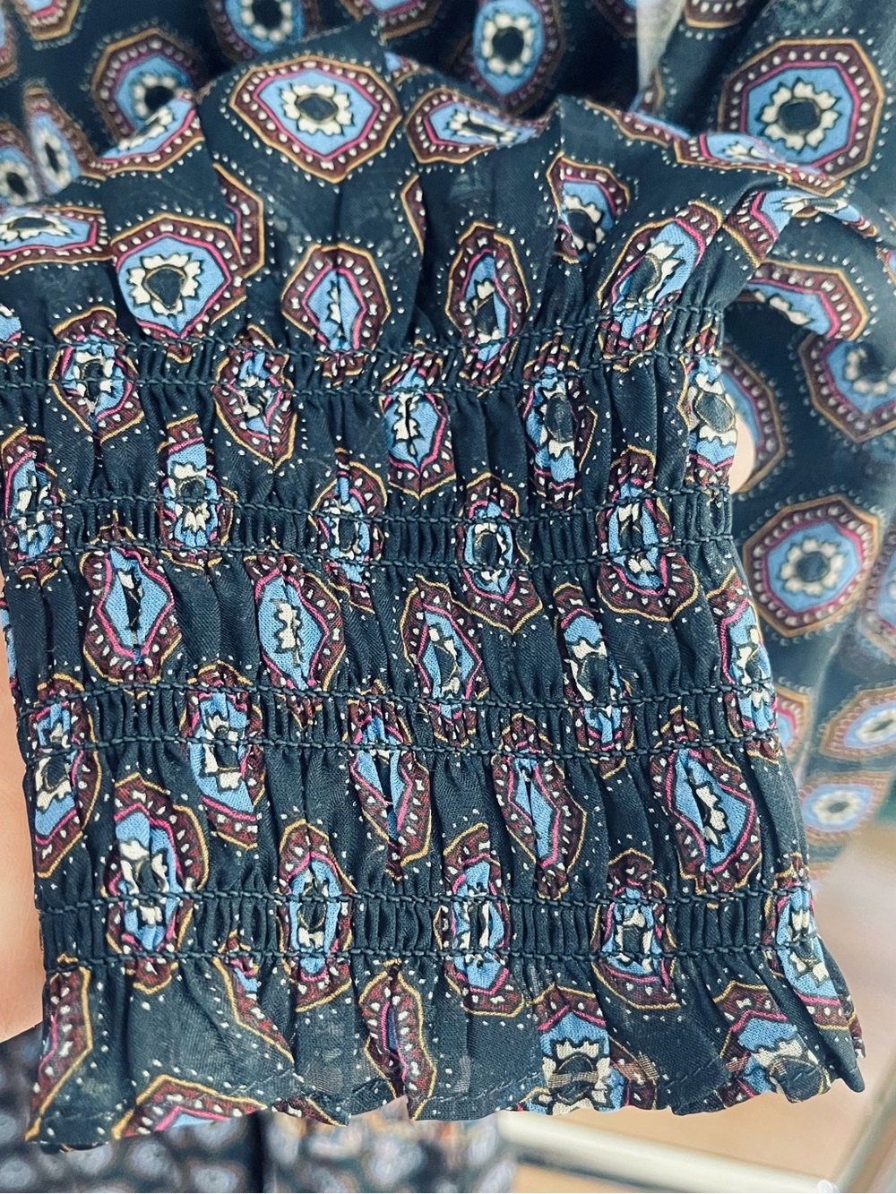 Ramy Brook Printed Davie Silk Mini Dress, Sz. M, NWT - Picture 11 of 13